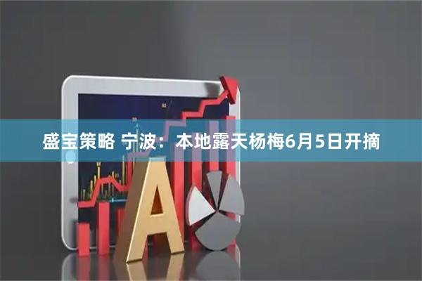 盛宝策略 宁波：本地露天杨梅6月5日开摘