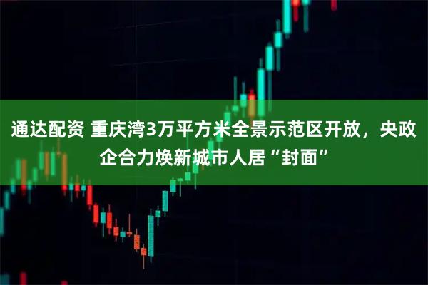 通达配资 重庆湾3万平方米全景示范区开放，央政企合力焕新城市人居“封面”